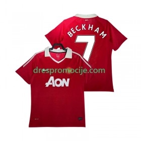 Manchester United BECKHAM 7 2010 2011 Dres Retro Domaći Kratkih Rukava